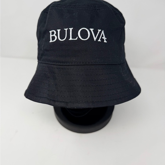 New Bulova Black Bucket Hat